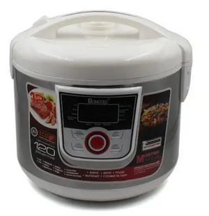 Мультиварка DOMOTEC MS-7727 White ∙ Мультиварка DOMOTEC MS-7727 для дому та кулінарії 57391/00 фото