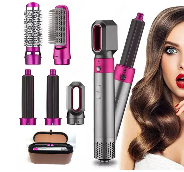 Інноваційний фен з професійними функціями HAIR BRUSH 5 в 1 ∙ Мультистайлер із регульованою температурою ∙ Іонізація 55535/00 фото