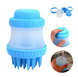 Щітка для миття тварин Cleaning Device The Gentle Dog Washer з силіконовими ворсинками для купання та масажу собак та кішок 52849/5 фото 2