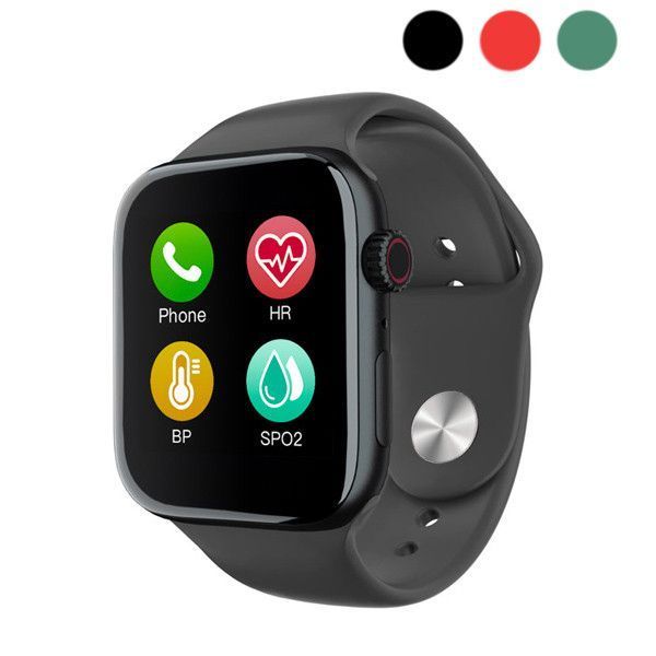 Розумний годинник S6 Bluetooth Call Смарт трекер фітнес-браслет ∙ Лічильник кроків, вимірювання пульсу, тиску, температури тіла ∙ Виклик по Bluetooth ∙ Відтворення музики 60563/5 фото