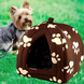М'який будиночок для собак та котів&nbsp;Pet Hut ∙ Домашня будка для тварин, 40х35х35 см 51851/9 фото 1
