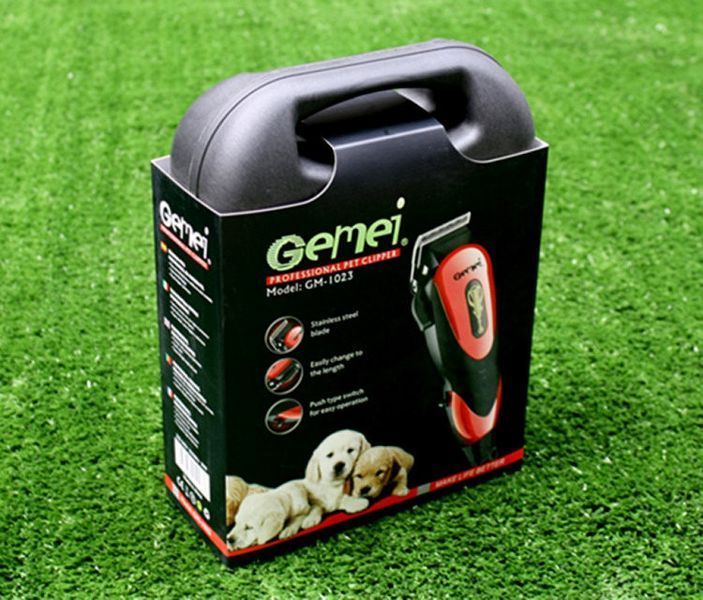 Професійна машинка для стрижки тварин Gemei GM-1023 43001/00 фото